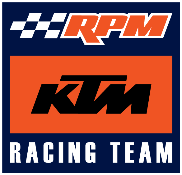 RPM KTM sponsor logo